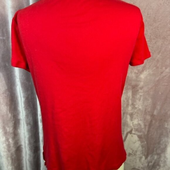 Ralph Lauren Lauren Bundle (3) Womens Red Pink Shirts And Blue Polo Size XL - Picture 6 of 11